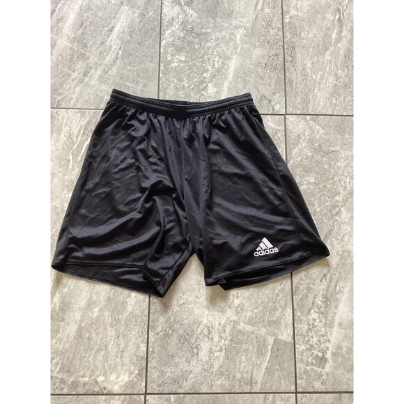 Adidas Shorts Mens Medium Black AEROREADY Athletic Training Lightweight Workout - Picture 1 of 4